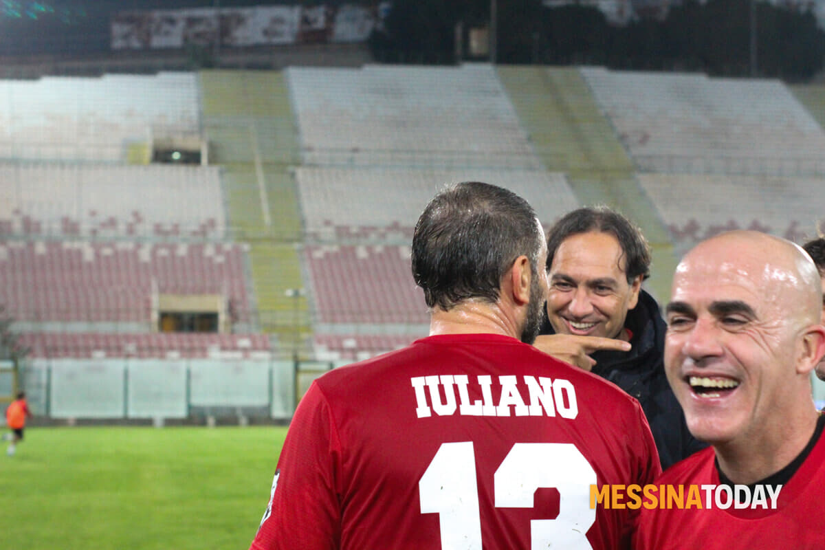 Mark Iuliano con Alessandro Nesta