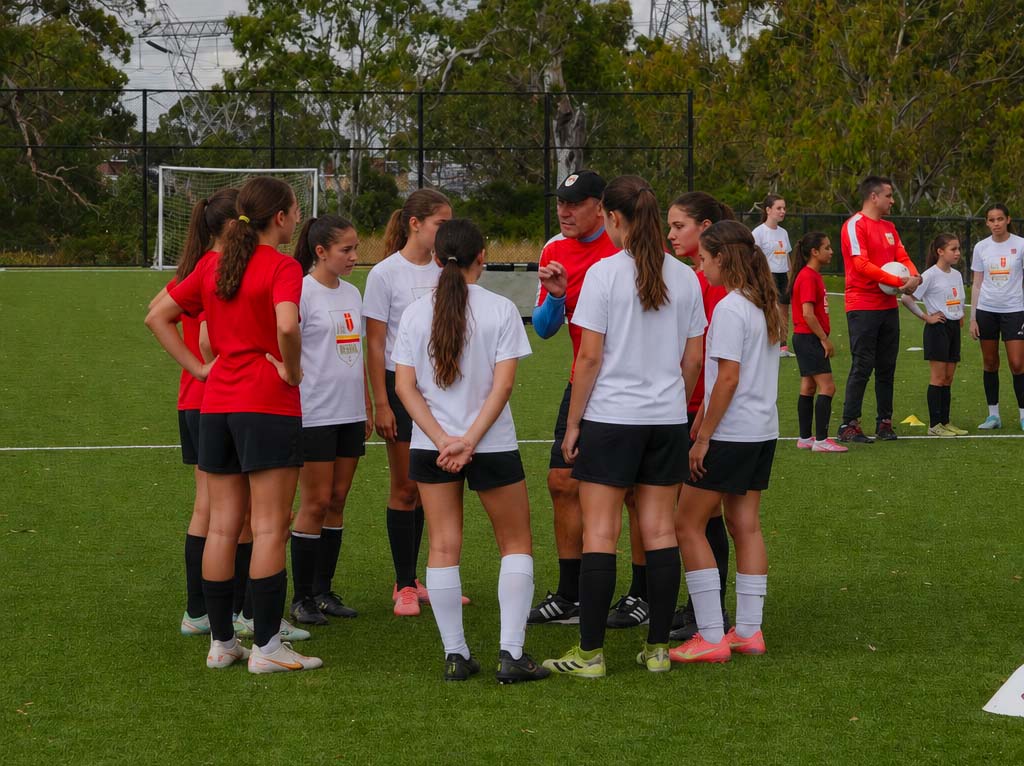Young ACR Messina players during a match