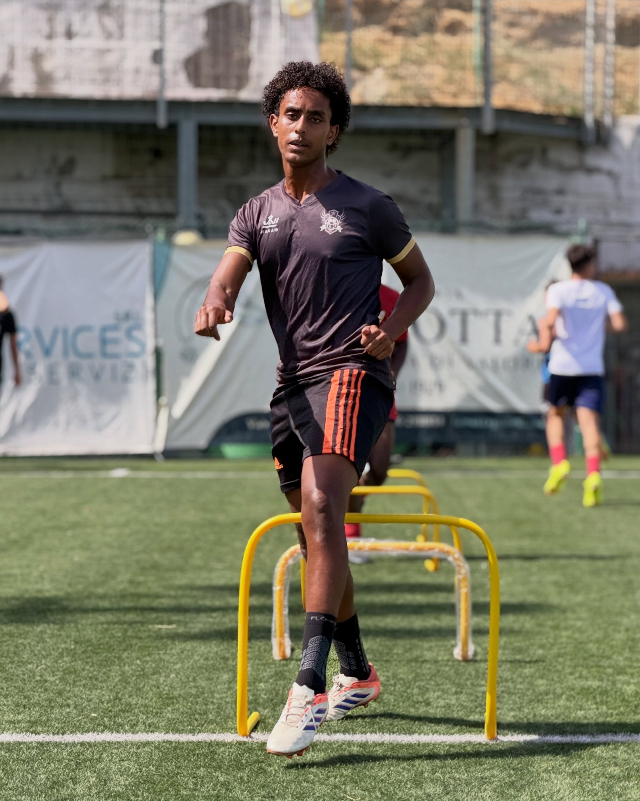 Men's 11-a-side training at ACR Messina
