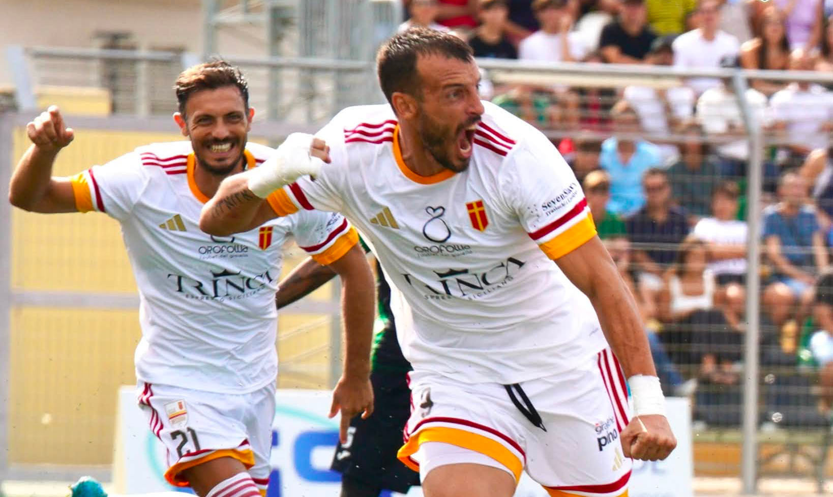 Ignacio Varela celebrates his goal against Augusta